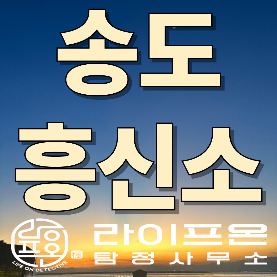 송도흥신소